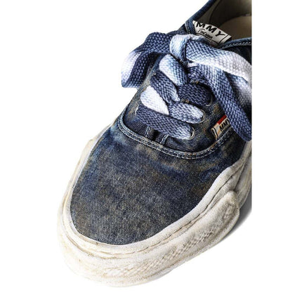 A13FW735-blue Maison MIHARA YASUHIRO BAKER original sole washed denim Low (Men's