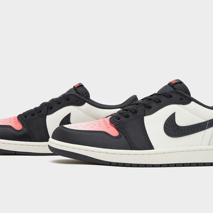 HF8828-100 Paris Saint Germain Nike Air Jordan 1 Low OG Pink Oxford (Men's)