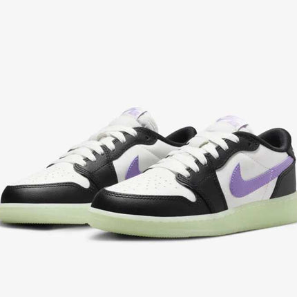 HF0410-001 Nike GS Air Jordan 1 Low OG Black Raspberry (Men's)