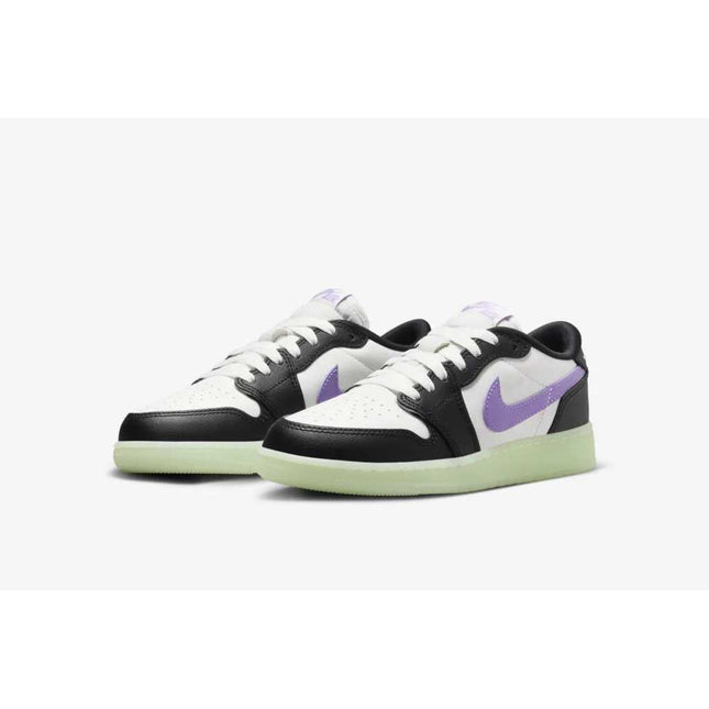 HF0410-001 Nike GS Air Jordan 1 Low OG Black Raspberry (Men's)