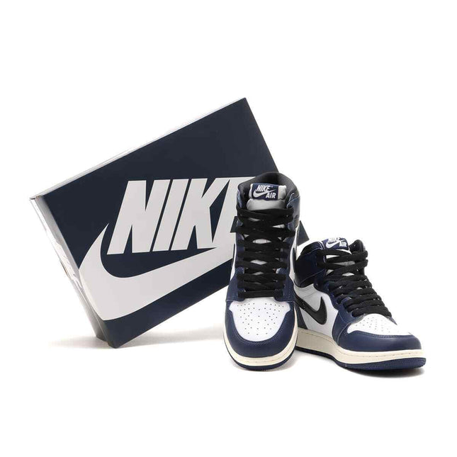 FD1437-401 Nike GS Air Jordan 1 Retro High OG Midnight Navy