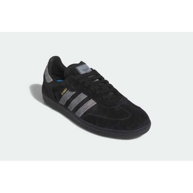 IH3348 adidas Originals Samba ADV Core Black Gray Four Gold Metallic (Men's)