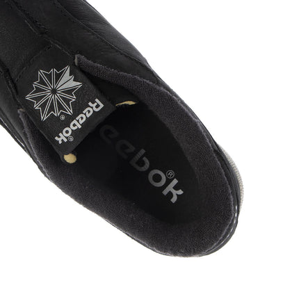 100218233 White Mountaineering Reebok Club C 85 Black Chalk Grey (Men's)