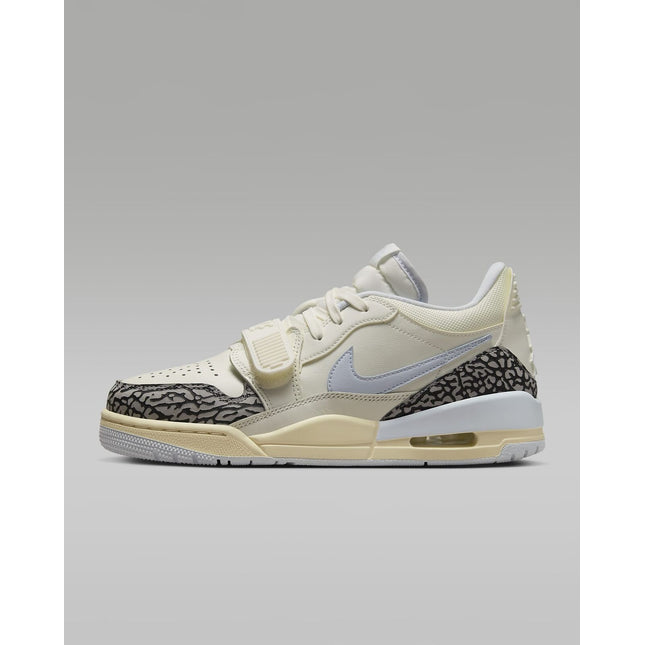 FQ7827-101 Nike Air Jordan Legacy 312 Low Sail Cement Grey Black Footba (Women's