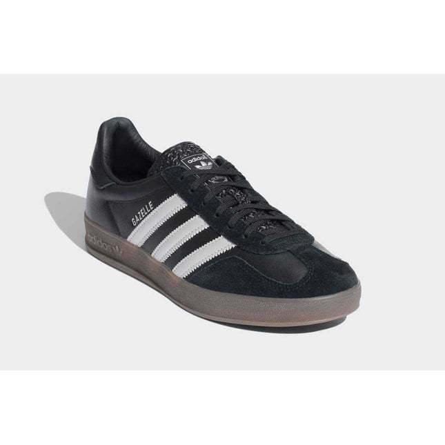 JH8837 adidas Gazelle Indoor Core Black Matt Silver Gum (Men's)