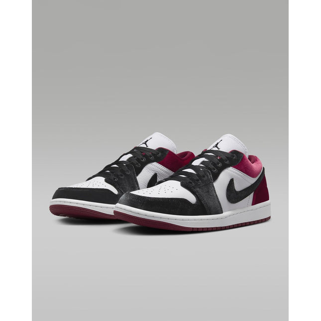 FZ3242-001 Nike Air Jordan 1 Low SE Velvet Red Black (Men's)