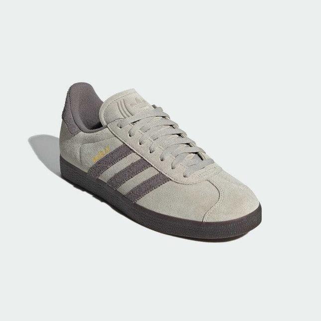 IG2098 adidas Originals Gazelle Putty Grey Charcoal Dark Brown (Men's)