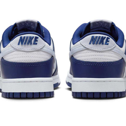 DV0833-401 Nike Dunk Low Deep Royal Blue Football Grey White (Men's)