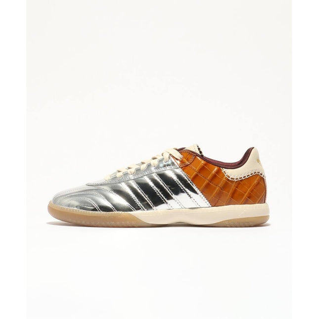 IH5777 Wales Bonner adidas Originals MN Samba Silver Metallic Easy Yellow (Men's