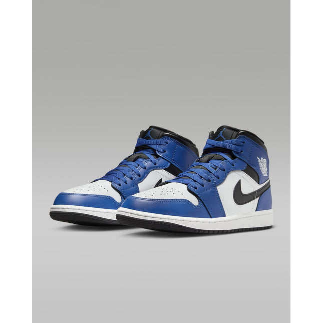 DQ8426-402 Nike Air Jordan 1 Mid Game Royal White Black (Men's)