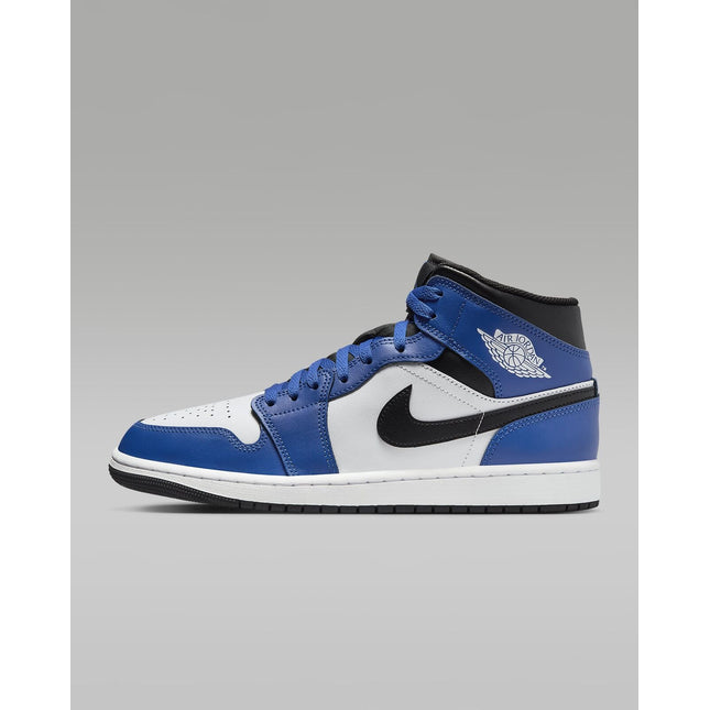 DQ8426-402 Nike Air Jordan 1 Mid Game Royal White Black (Men's)