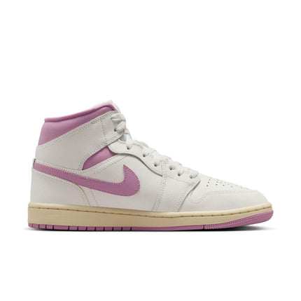 BQ6472-162 Nike Air Jordan 1 Mid Strawberries Cream (Women's)
