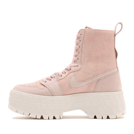 FJ5737-601 Nike Women's Air Jordan 1 Brooklyn Pink Suede (Women's)