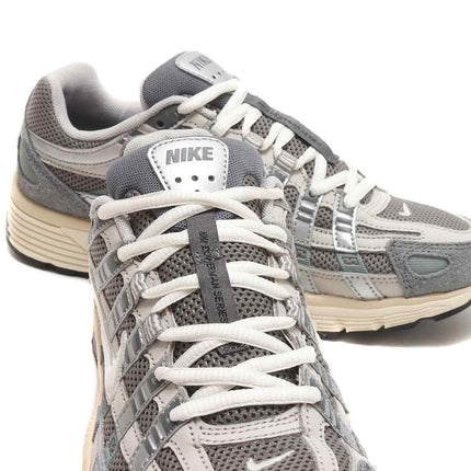 FN7509-029 Nike P-6000 Flat Pewter Light Iron Ore Metallic Silver White (Men's)