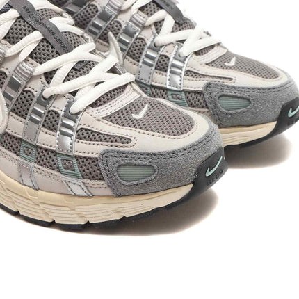 FN7509-029 Nike P-6000 Flat Pewter Light Iron Ore Metallic Silver White (Men's)