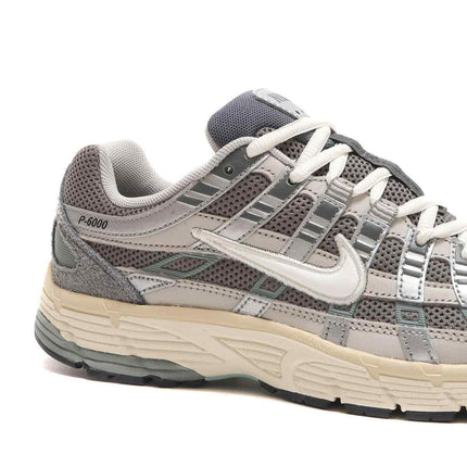 FN7509-029 Nike P-6000 Flat Pewter Light Iron Ore Metallic Silver White (Men's)
