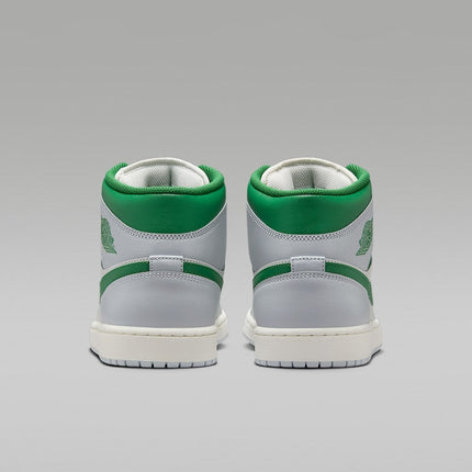 DQ8426-142 Nike Air Jordan 1 Mid Summit White Pure Platinum Sail Pine (Men's)