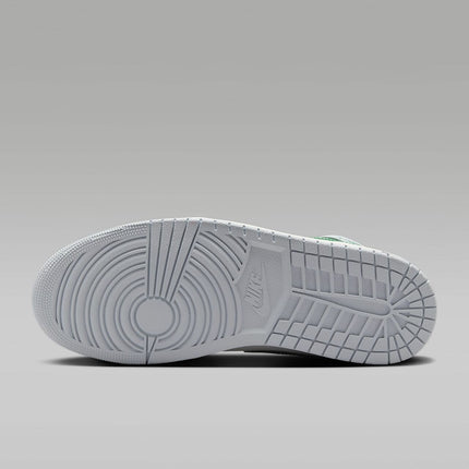 DQ8426-142 Nike Air Jordan 1 Mid Summit White Pure Platinum Sail Pine (Men's)