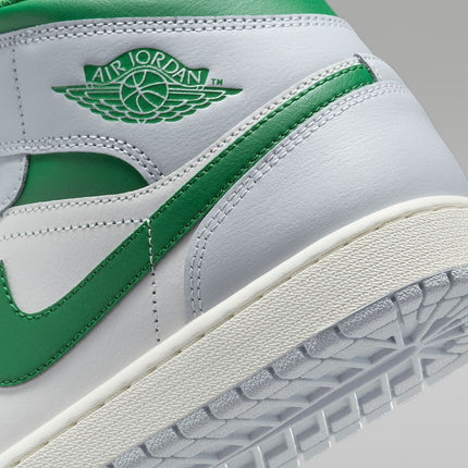 DQ8426-142 Nike Air Jordan 1 Mid Summit White Pure Platinum Sail Pine (Men's)