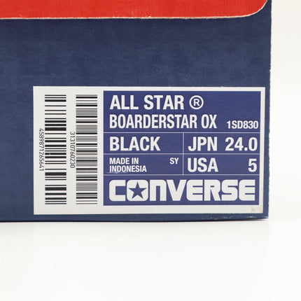 31310760 Converse All Star (R) Boarderstar OX Black (Men's)