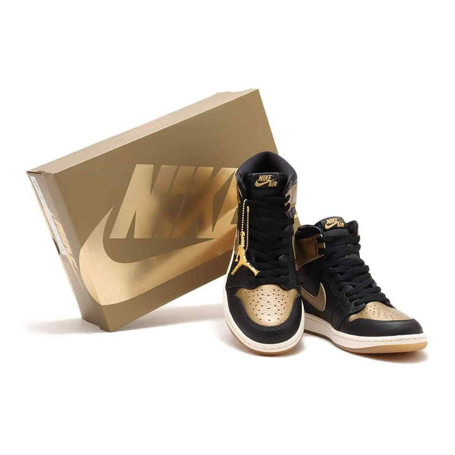 DQ0660-002 Nike Air Jordan 1 High Golf Gold Toe (Men's)
