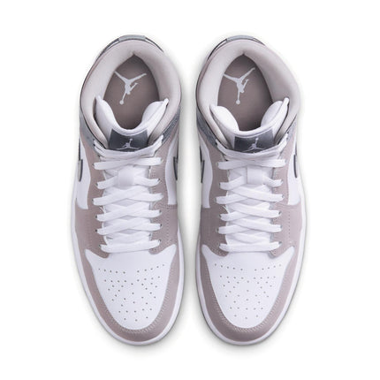 HF3216-100 Nike Air Jordan 1 Mid Cool Grey (Men's)