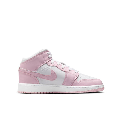 DQ8423-608 Nike GS Air Jordan 1 Mid Valentine's Day
