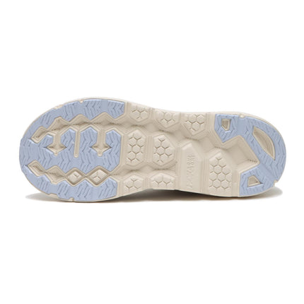 1122571-OTH Hoka Clifton L Suede Oat Milk Bellwether Blue (Men's)