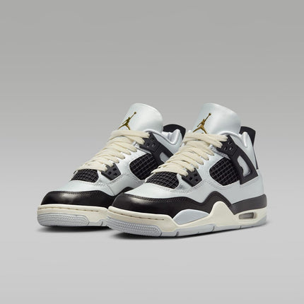 FZ8585-070 Nike GS Air Jordan 4 Retro Pure Platinum