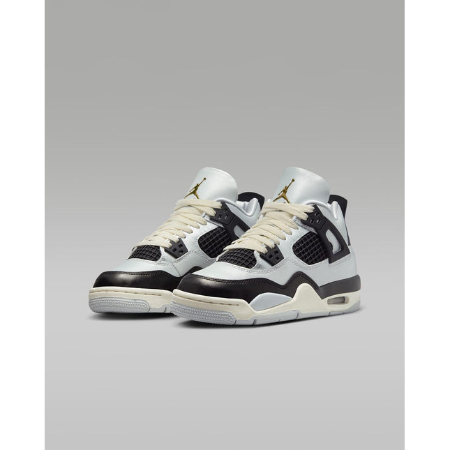 FZ8585-070 Nike GS Air Jordan 4 Retro Pure Platinum