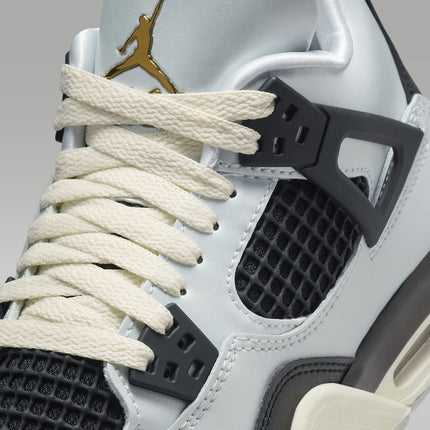 FZ8585-070 Nike GS Air Jordan 4 Retro Pure Platinum