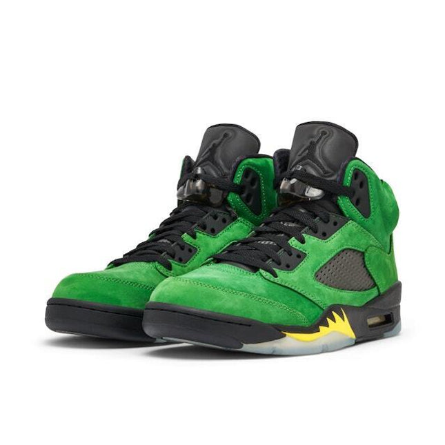 CK6631-307 Nike Air Jordan 5 Oregon Ducks (Men's)