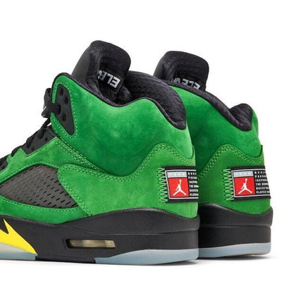 CK6631-307 Nike Air Jordan 5 Oregon Ducks (Men's)