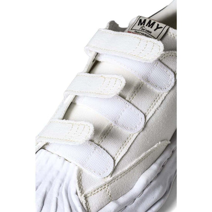 A14FW741-WHITE Maison MIHARA YASUHIRO BLAKEY original sole canvas Low (Men's)