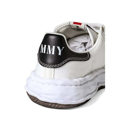 A14FW741-WHITE Maison MIHARA YASUHIRO BLAKEY original sole canvas Low (Men's)