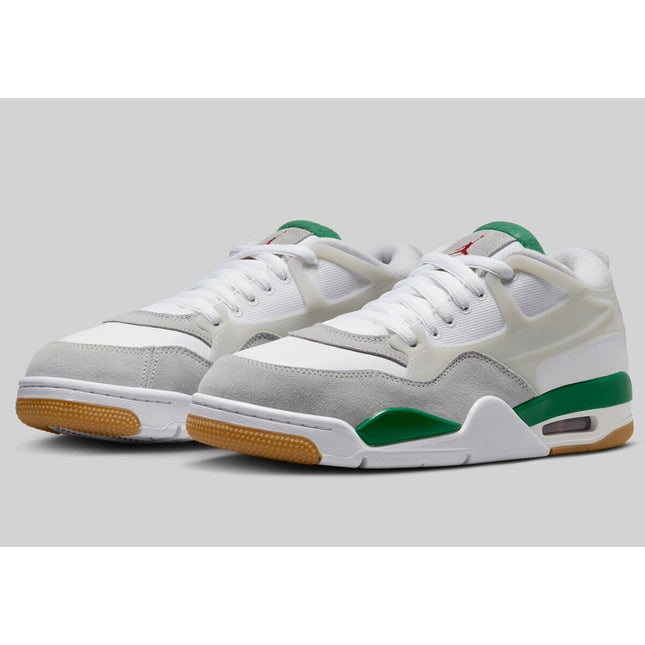 FQ7939-103 Nike Air Jordan 4 RM White Neutral Grey Wolf Grey Pine Green (Men's)