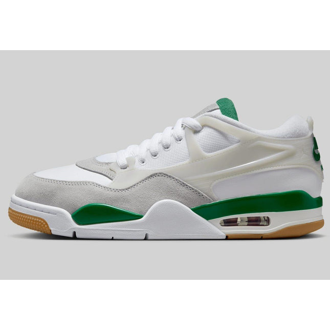 FQ7939-103 Nike Air Jordan 4 RM White Neutral Grey Wolf Grey Pine Green (Men's)