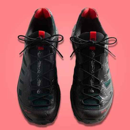 L47772300 KITH Salomon XT-4K Black Scarab Fiery Red (Men's)