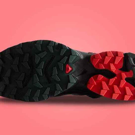 L47772300 KITH Salomon XT-4K Black Scarab Fiery Red (Men's)