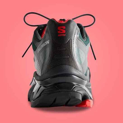 L47772300 KITH Salomon XT-4K Black Scarab Fiery Red (Men's)