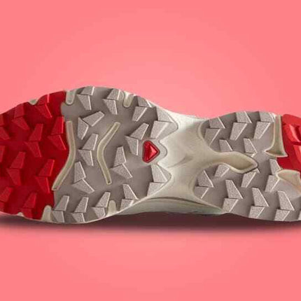 L47771800 KITH Salomon XT-4K Bright White Ashes of Roses Fiery Red (Men's)