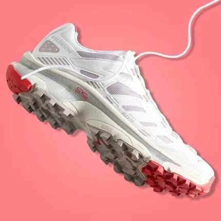 L47771800 KITH Salomon XT-4K Bright White Ashes of Roses Fiery Red (Men's)
