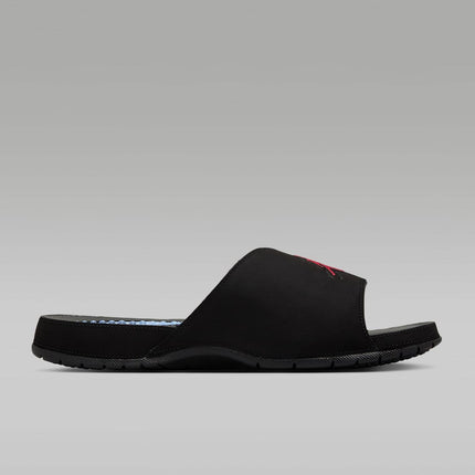 555501-061 Nike Jordan Hydro 5 Retro Slide Black Silver Fire Red (Men's)