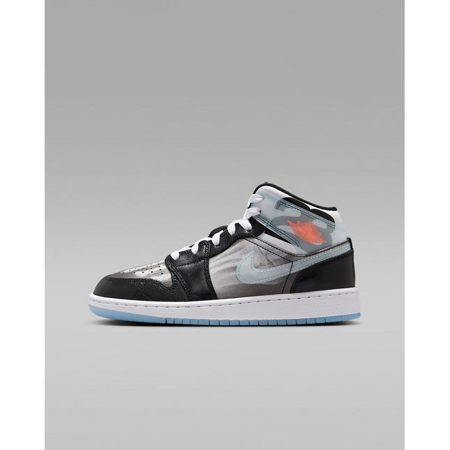 HF3210-001 Nike GS Air Jordan 1 Mid SS X-Ray