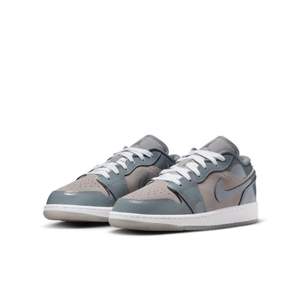 HF3188-011 Nike GS Air Jordan 1 Low SE Medium Grey White Cool Grey