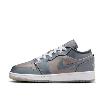 HF3188-011 Nike GS Air Jordan 1 Low SE Medium Grey White Cool Grey