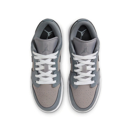 HF3188-011 Nike GS Air Jordan 1 Low SE Medium Grey White Cool Grey