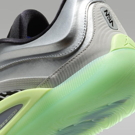 FD0591-005 Nike Jordan Zion 4 Grey Fog Metallic Silver Action Grape Black (Men's