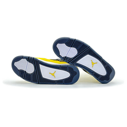 CT8527-700 Nike Air Jordan 4 Retro Lightning Thunder Tour Yellow Grey (Men's)