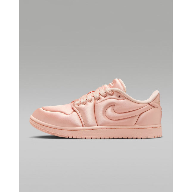 HF3969-600 Nike Women's Air Jordan 1 Low Method of Make Satin Pink (Women's)
